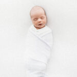 Newborn baby on a newborn photoshoot