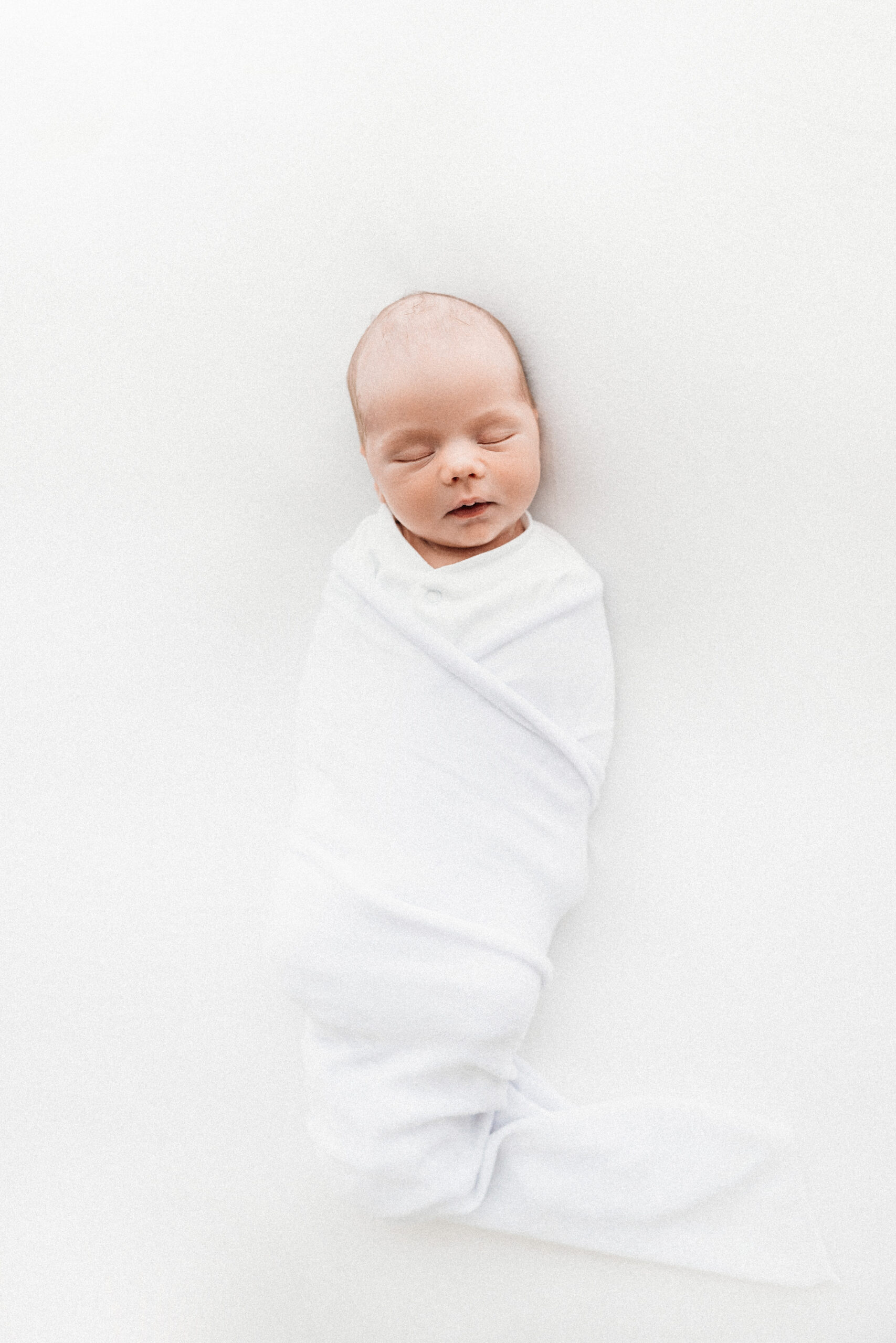 Newborn baby on a newborn photoshoot